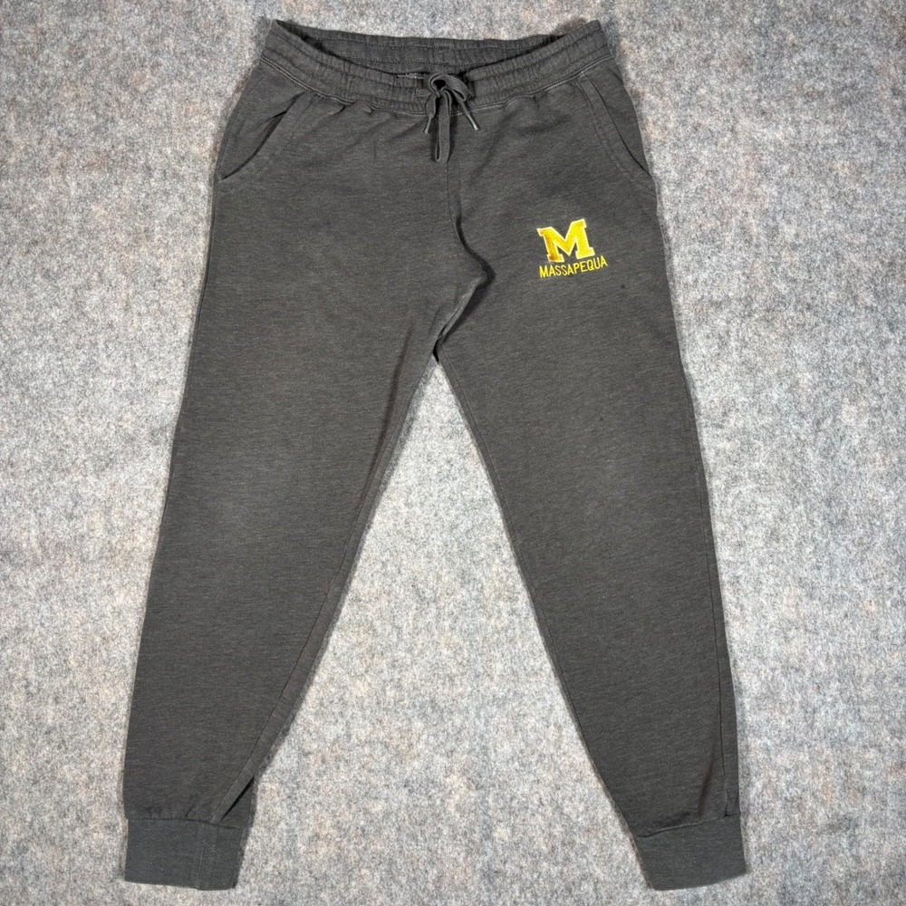 Massapequa HS Chiefs Sweatpants Mens Medium Independent Trading Co Charcoal Gray